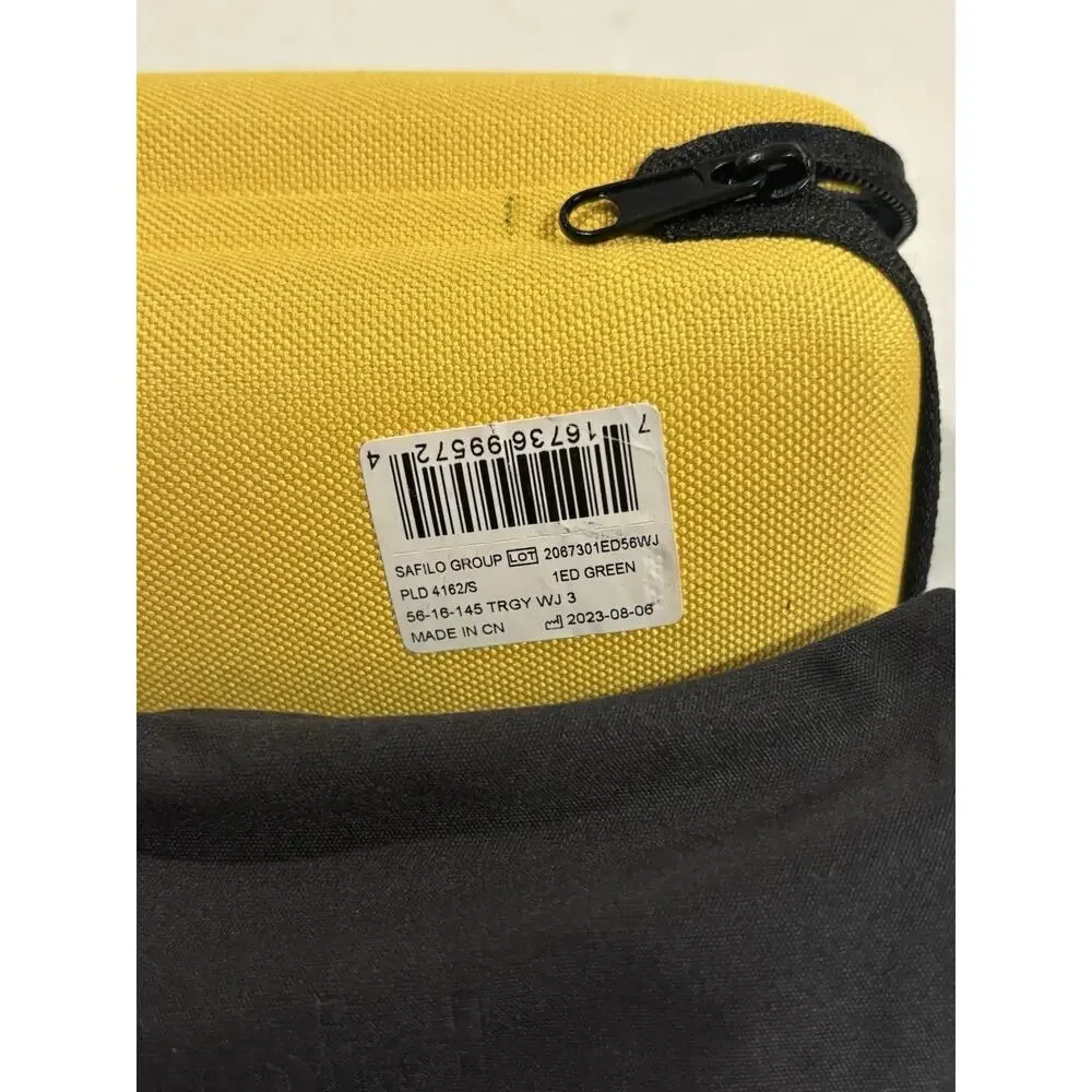 Polaroid Green Polarized Sunglasses PLD4162/S 1EDWJ Yellow Case 56-16-145*3 NWT